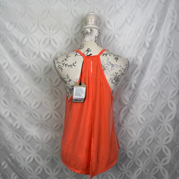 Prana Equator Tank Top Size S in Hyper Coral NWT - Picture 5 of 11